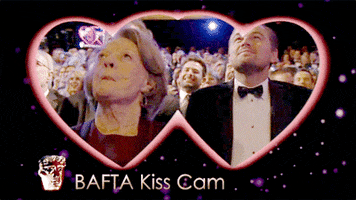 maggie smith leonado di caprio GIF by BAFTA