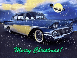 Christmas Car GIF