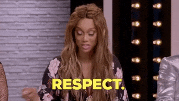 Tyra Banks Respect GIF by America's Next Top Model