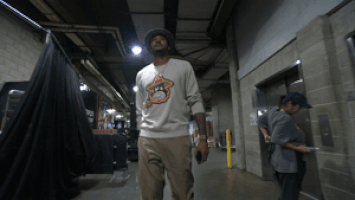 Carmelo Anthony Arrival GIF by NBA