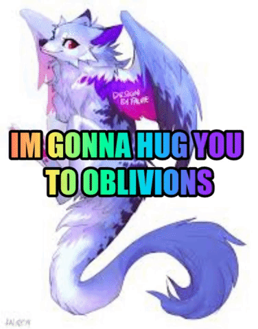 Hugs Wolfdragon GIF