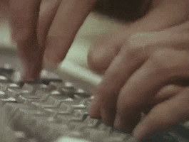 computer working GIF by Archives of Ontario | Archives publiques de l'Ontario