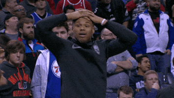confused philadelphia 76ers GIF by NBA