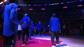 blake griffin player intros GIF by NBA