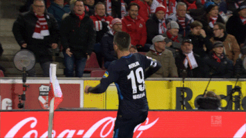 soccer kick GIF by Hertha BSC