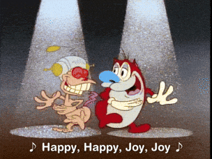 ren and stimpy nicksplat GIF