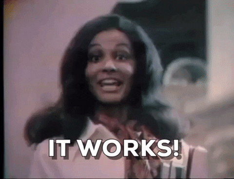 It works! The pieces are coming together