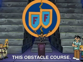 Nicksplat Obstacle Course GIF by Hey Arnold