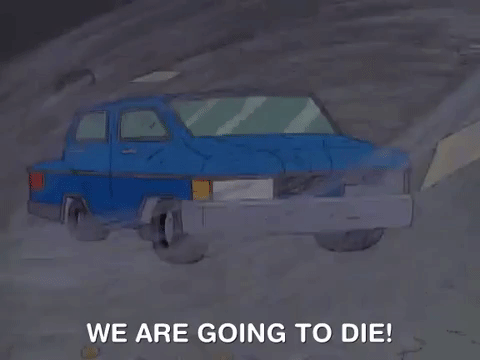 We-are-going-to-die moment animated GIF from Indiana Jones