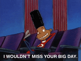 attending hey arnold GIF