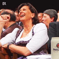 Ilse Aigner Laughing GIF by Bayerischer Rundfunk