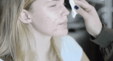 behind the scenes pimples GIF