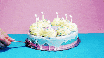 Happy Birthday Cake GIF