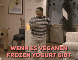 Helllaut #vegan #frozenyogurt #carlton #carltonbanks #veganmemes GIF