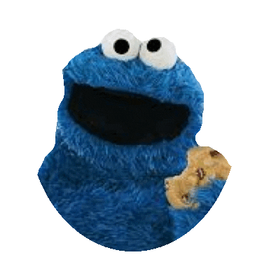 photo Cookie Monster Transparent Gif giphy
