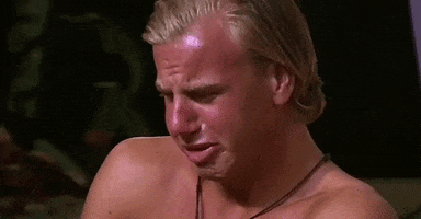 sad robin andersson GIF by Paradise Hotel SE