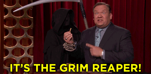 french fries its the grim reaper GIF by Team Coco