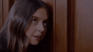 eavesdropping bel powley GIF by Carrie Pilby The Movie