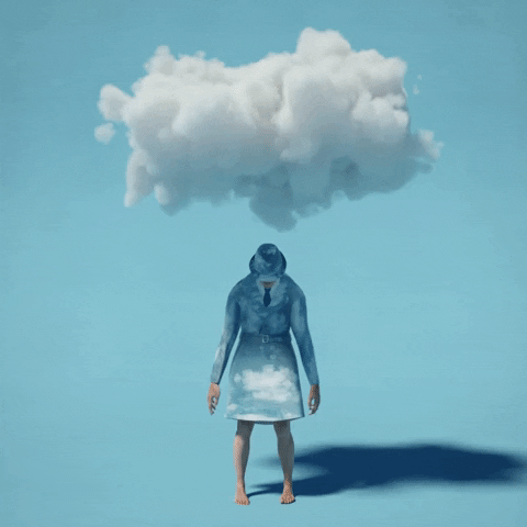 Sad Cloud GIF by alessiodevecchi - Find & Share on GIPHY