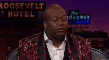 shocked tituss burgess GIF by The Late Late Show with James Corden