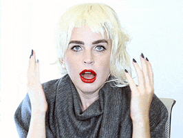 Screaming Bad Hair Day GIF by HelloGiggles