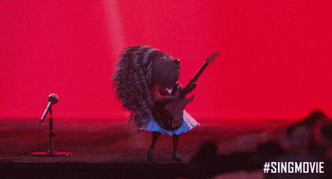 Rock Out GIF by Sing Movie
