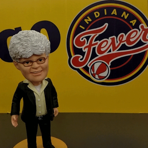 Bobblehead GIF by Indiana Fever