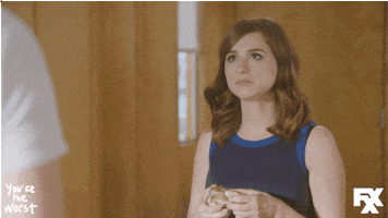 angry aya cash GIF by You're The Worst 