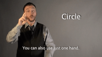 Sign Language Circle GIF by Sign with Robert
