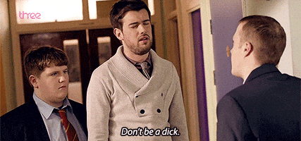 jack whitehall dont be a dick GIF by BBC