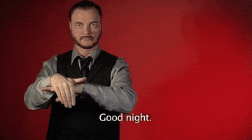 good night asl GIF by Sign with Robert