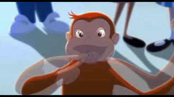 KeroroClaptrapAnimations wiggle ear curious george ear wiggle GIF