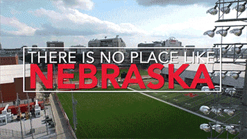No Place Like Nebraska GIF by Huskers