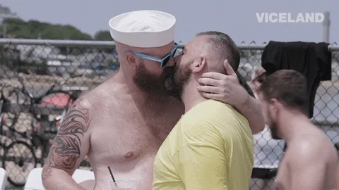 gay kissing GIF by BALLS DEEP with Thomas Morton