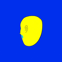 blue faces GIF by MattLloyd
