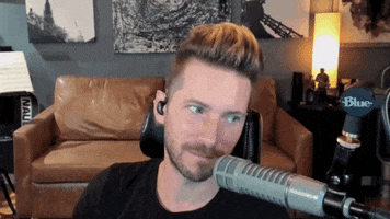 Troy Baker Podcast GIF by Rooster Teeth