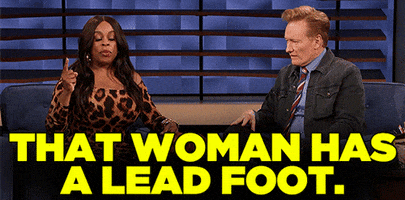 Niecy Nash That Woman Has A Lead Foot GIF by Team Coco