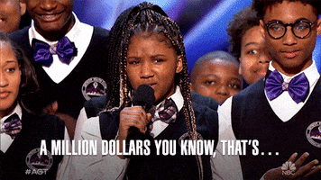 A Million Dollars GIF by America's Got Talent