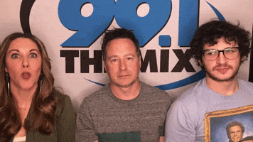 The Wave Radio GIF by 99.1 The Mix