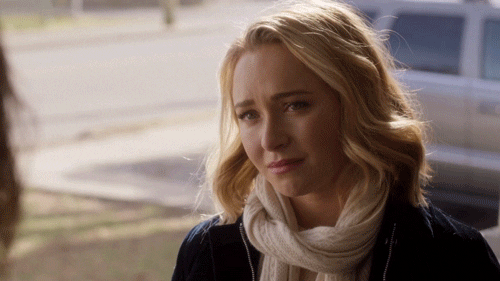 Sad Hayden Panettiere By Abc Network Find And Share On Giphy