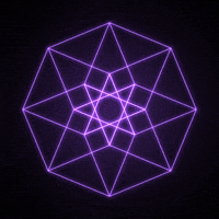 4k Geometry Glow GIF
