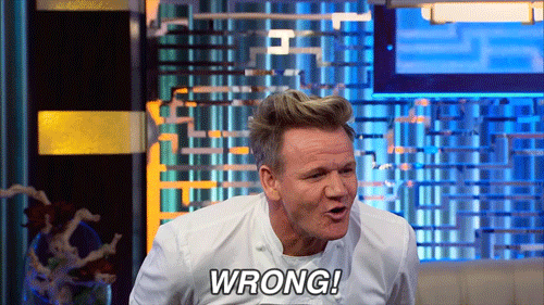 Wrong Gordon Ramsay GIF by Hell's Kitchen - Find & Share on GIPHY