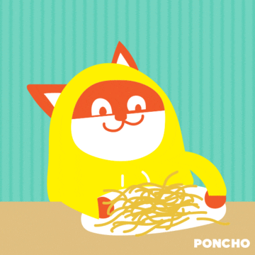 pasta spaghetti GIF by Poncho