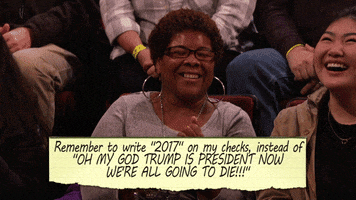 donald trump new years resolution GIF by Team Coco