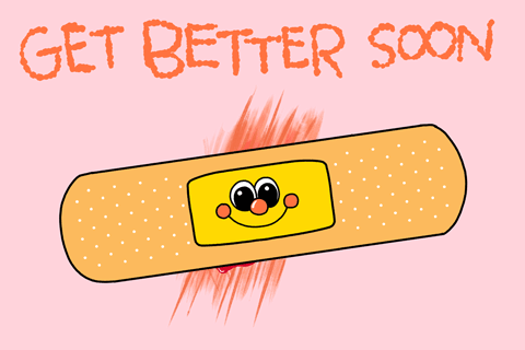 Feel Better Get Well Soon GIF by GIPHY Studios Originals