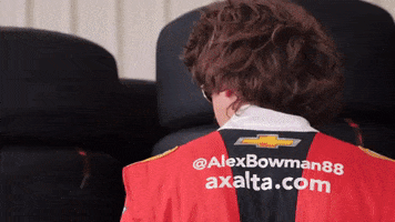 Alex Bowman Hair GIF by NASCAR
