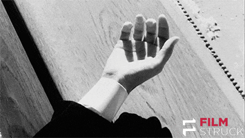 ingmar bergman hand GIF by FilmStruck