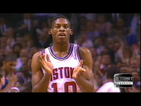 Detroit Basketball GIF by Detroit Pistons - Find & Share on GIPHY