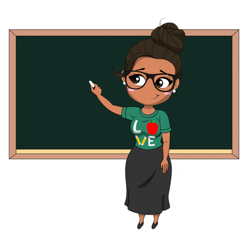 Cute Girl Teachers GIF by Oh So Paper - Find & Share on GIPHY