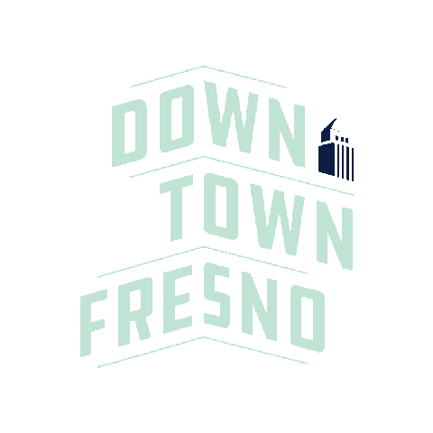 Downtown Fresno Partnership Sticker